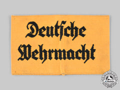 Germany, Wehrmacht. A Wehrmacht Civilian Auxiliary Armband