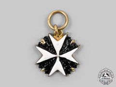 Prussia, State. An Order Of St. John In Gold, Miniature Cross Of Knights, C.1900