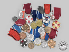 Poland, Republic, People's Republic. A Lot Of Twenty Awards And Badges