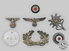 Germany, Third Reich. A Mixed Lot Of Cap Insignia