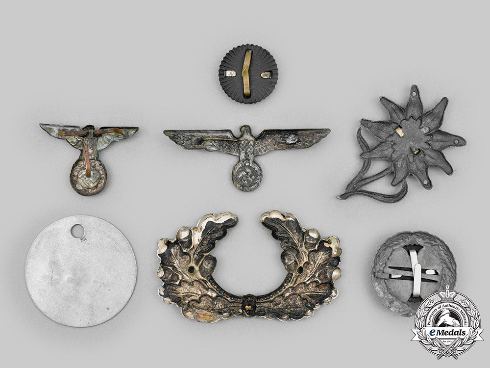 germany,_third_reich._a_mixed_lot_of_cap_insignia_c20487_mnc8934_1