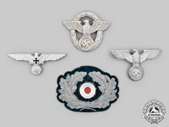 Germany, Wehrmacht. A Lot Of Cap Insignia