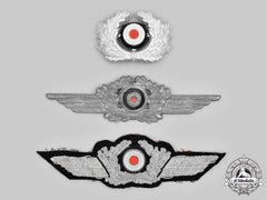 Germany, Wehrmacht. A Lot Of Visor Cap Insignia