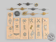 Poland, Republic. A Lot Of Thirty Polish Air Force Insignia