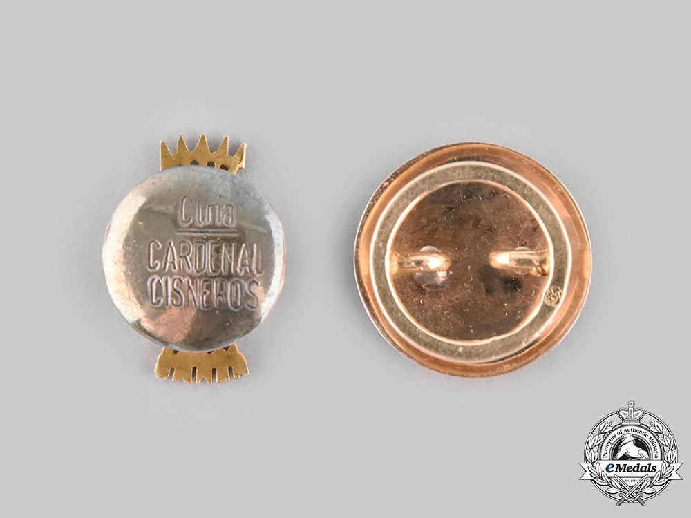 spain,_fascist_state._a_presentation_plaque&_gold_miniature_awards_to_don_josé_antonio_girón_de_velasco,_c20530_mnc0801_1
