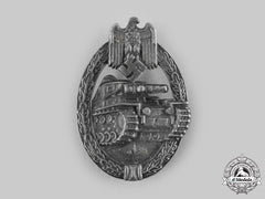 Germany, Wehrmacht. A Panzer Assault Badge, Bronze Grade, With Case