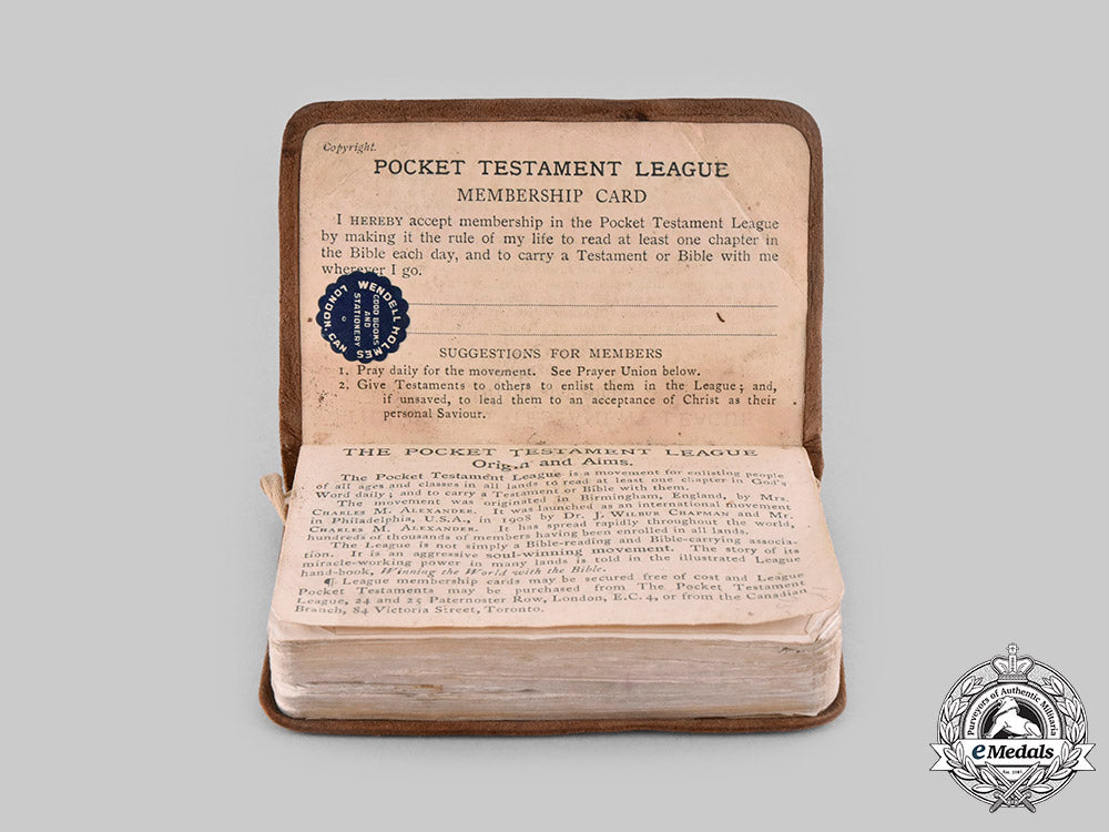 canada._a_lot_of_canadian_documents_and_pocket_bible_to_arthur_w._tisdale,1918_c20544_mnc0604_1