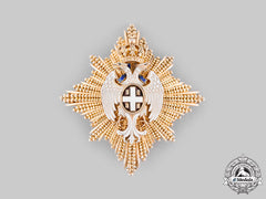 Serbia, Kingdom. An Order Of The White Eagle, I Class Breast Star, By G.a. Scheid, C.1895