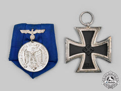 Germany, Wehrmacht. A Pair Of Service Medals