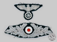Germany, Third Reich. A Reich Forestry Service Officer’s Visor Cap Insignia
