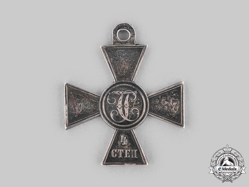 russia,_imperial._a_cross_of_st._george_for_the_russo-_turkish_war_of1877-78,_iv_class,_no.72537,_c.1877_c20571_mnc0726
