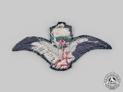 hungary,_kingdom._an_embroidered_pilot’s_breast_eagle,_c.1940_c20587_mnc1605_1