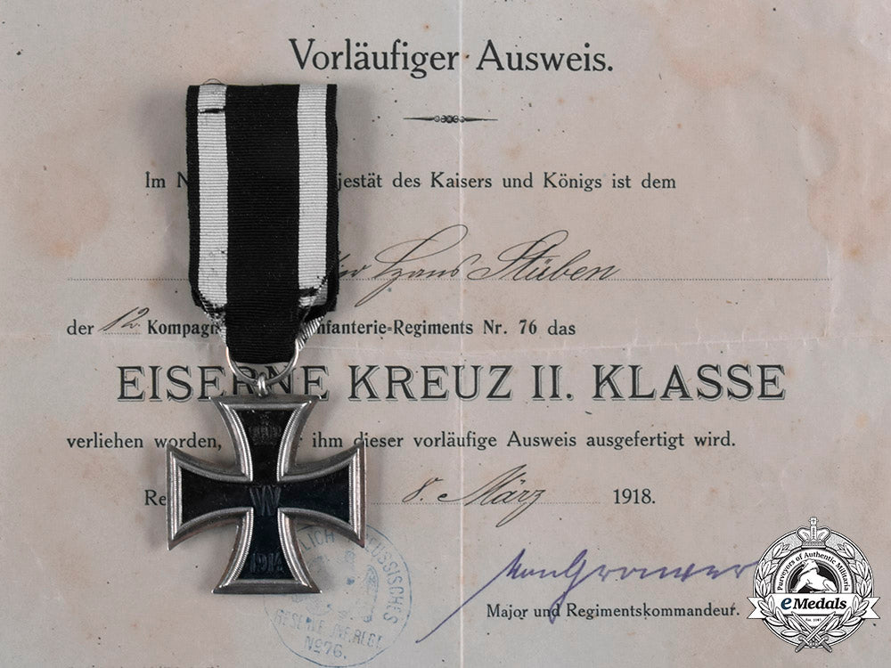 germany,_imperial._a1914_iron_cross_ii_class_with_document_to_musketeer_hans_stüben_c20604_emd5178_1