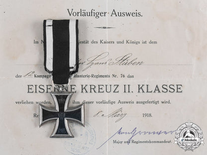 germany,_imperial._a1914_iron_cross_ii_class_with_document_to_musketeer_hans_stüben_c20604_emd5178_1_1