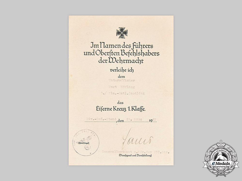 germany,_heer._the_award_documents_to_anti-_aircraft_nco_höfling(_ek1)_c20612_mnc6018