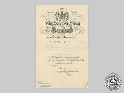 saxe-_meiningen,_duchy._an_honour_cross_for_war_merit_document_to_leutnant_kurt_seifert,1917_c20639m182_2245--copy