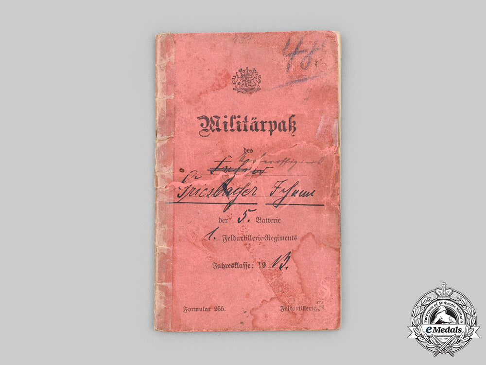 germany,_imperial._the_decorations&_award_documents_of_kanonier_johann_griesbacher_c20647_mnc9640