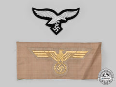 Germany, Wehrmacht. A Pair Of Uniform Eagle Insignia