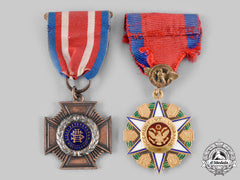 United States. Two American Society Medals, C. 1900