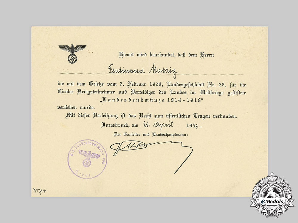 germany,_third_reich._a_defending_of_tyrol1914-1918_medal_certificate_to_ferdinand_matzig,1939_c20651m182_2245--copy_1