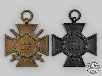 germany,_third_reich._a_pair_of_honour_crosses_of_the_world_war1914/1918_c20674_mnc1939_1_1