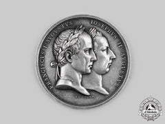 Austria, Imperial. A Vienna Medical Academy Commemorative Silver Medallion, Large Version, By Joseph Daniel Böhm