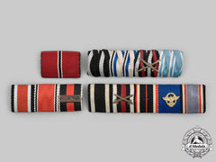 Germany, Wehrmacht. A Lot Of Medal Ribbon Bars