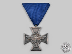 Germany, Ordnungspolizei. A Long Service Cross, Ii Class For 18 Years