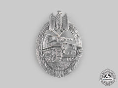 Germany, Wehrmacht. A Panzer Assault Badge, Silver Grade, By F.w. Assmann & Söhne