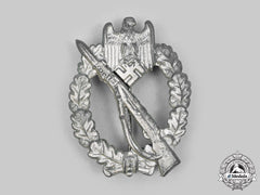 Germany, Wehrmacht. An Infantry Assault Badge, Silver Grade, By Wilhelm Hobacher