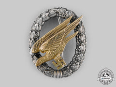 Germany, Luftwaffe. A Fallschirmjäger Badge, By C.e. Juncker
