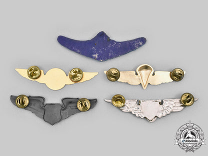 mexico,_united_states._a_lot_of_five_air_force_badges_c20758_mnc2270_1