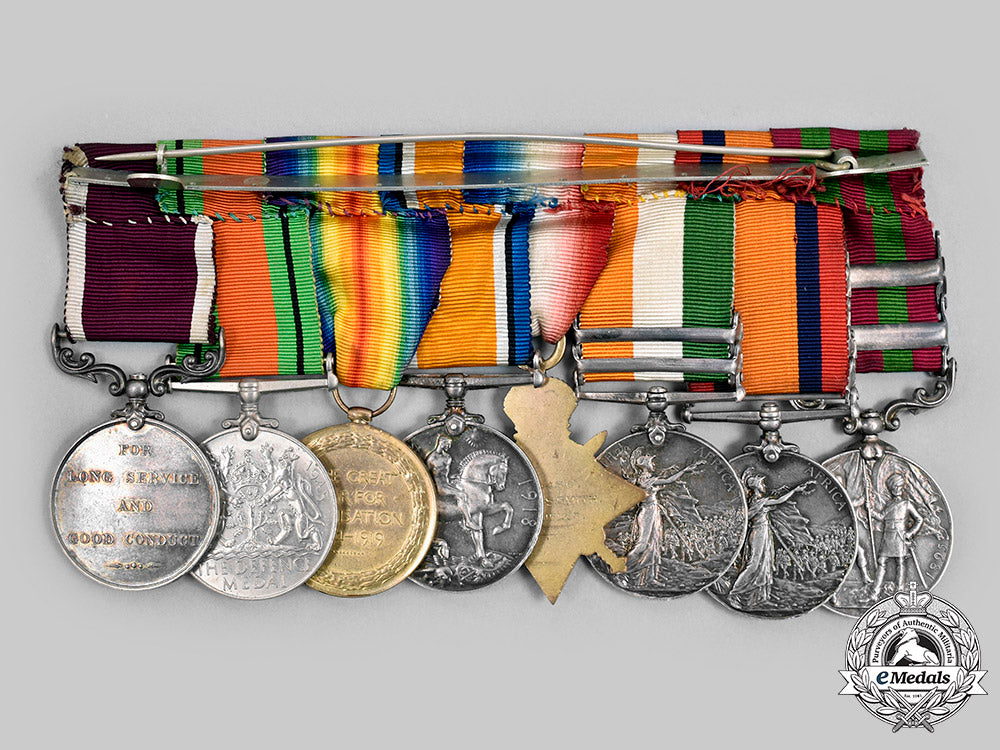 united_kingdom._an_indian_theatre,_boer_war,_first_war&_second_war_group,_to_rifleman/_sergeant_john_s._smith,_royal_irish_rifles_c20764_mnc7281