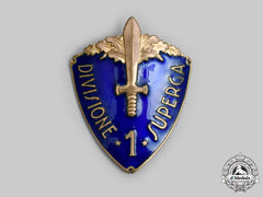 Italy, Kingdom. A 1St Infantry Division Superga (1° Divisione Superga) Sleeve Badge