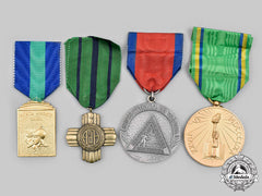 Haiti, Mexico, Venezuela. A Lot Of Four Medals