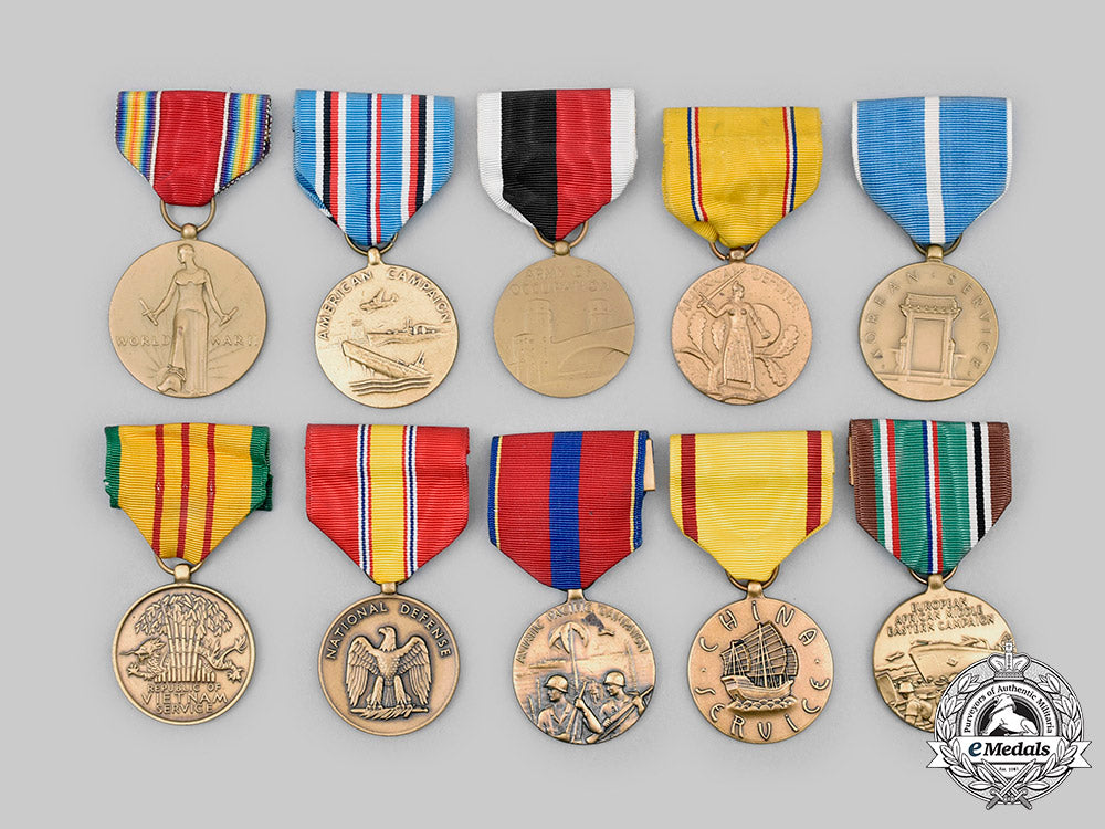 united_states._a_lot_of_ten_armed_forces_campaign_medals_c20786_mnc2274
