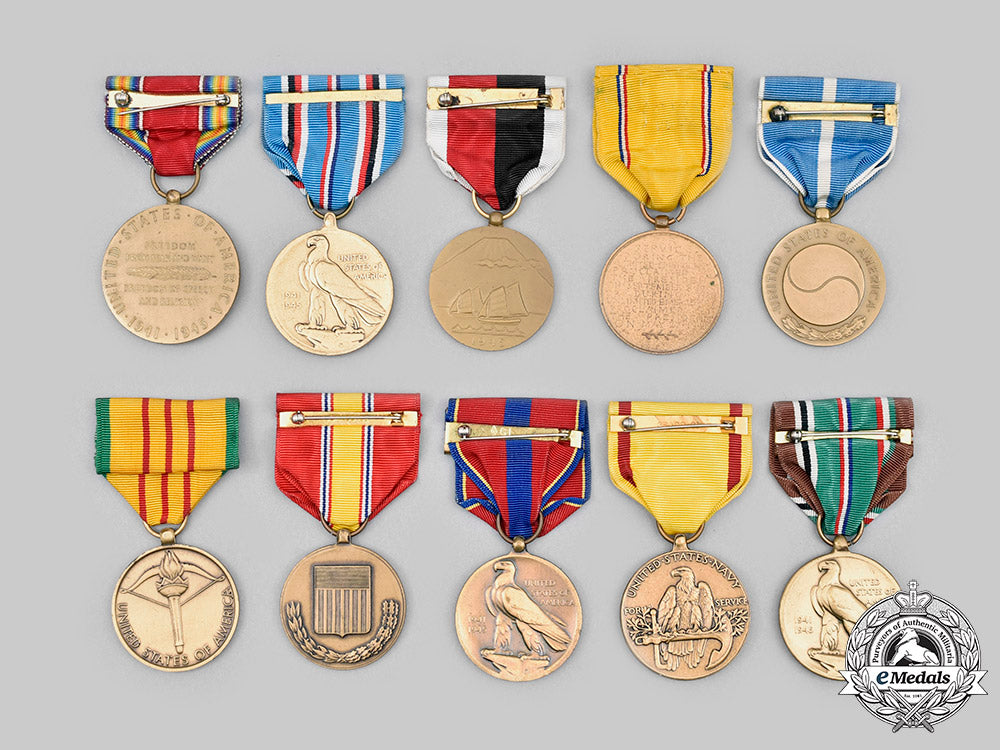 united_states._a_lot_of_ten_armed_forces_campaign_medals_c20787_mnc2275