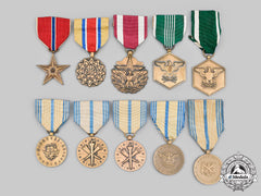 United States. A Lot Of Ten Armed Forces Awards