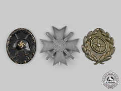 Germany, Wehrmacht. A Lot Of Badges