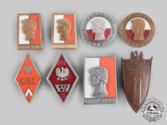 Poland, People's Republic. A Lot Of Eight Army Badges