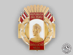 Peru, Republic. A Military Order Of Ayacucho, I Class Grand Cross Star, C.1960