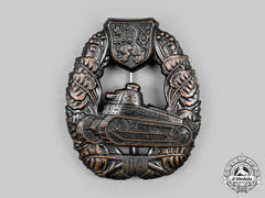 Czechoslovakia, Republic. A Tank Assault Crew Badge