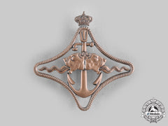 Italy, Kingdom. A Navy Battleships War Navigation Badge, Iii Class