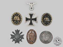 Germany, Third Reich. A Lot Of Medals And Badges