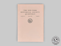 United States. The New-York Historical Society Quarterly, No. 1, Volume 41