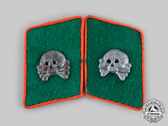 Germany, Luftwaffe. A Set Of 1St Fallschirm-Panzer Division Hermann Göring Assault Gun Collar Tabs