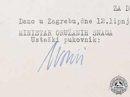 croatia,_independent_state._a1944_nominee_list_for_crown_of_king_zvonimir_to_wehrmacht_recipients,_pavelic_signature_c20867_mnc2781_1