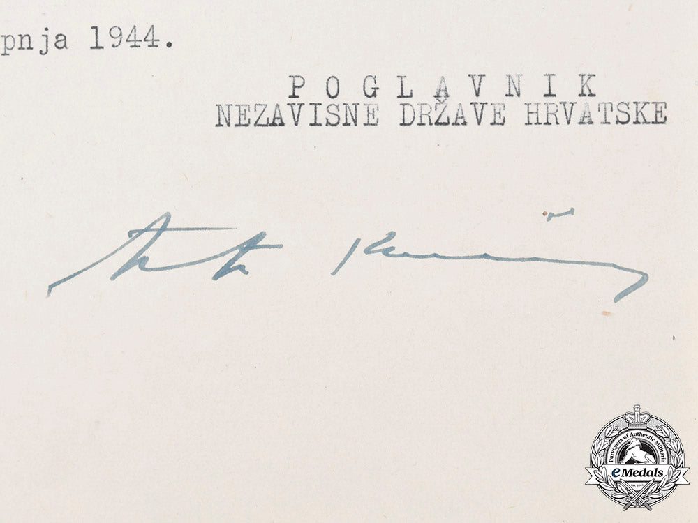 croatia,_independent_state._a1944_nominee_list_for_crown_of_king_zvonimir_to_wehrmacht_recipients,_pavelic_signature_c20868_mnc2782_1