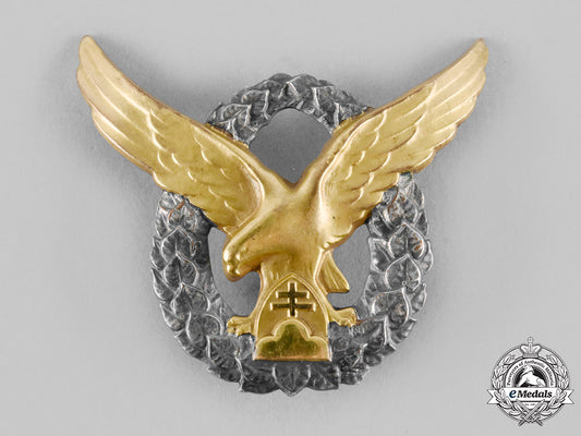 slovakia._a_pilot’s_qualification_badge,_field_pilot_no.613,_c.1945_c20872_emd0345