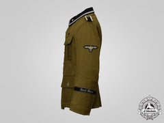 Germany, Ss. An 18Th Ss Volunteer Panzergrenadier Division “Horst Wessel” Unterscharführer’s M43 Tropical Field Blouse